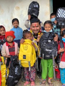 2021 November School Bag delivery Ramechhap and Sindhul -Didi & CLCR (18) (1)